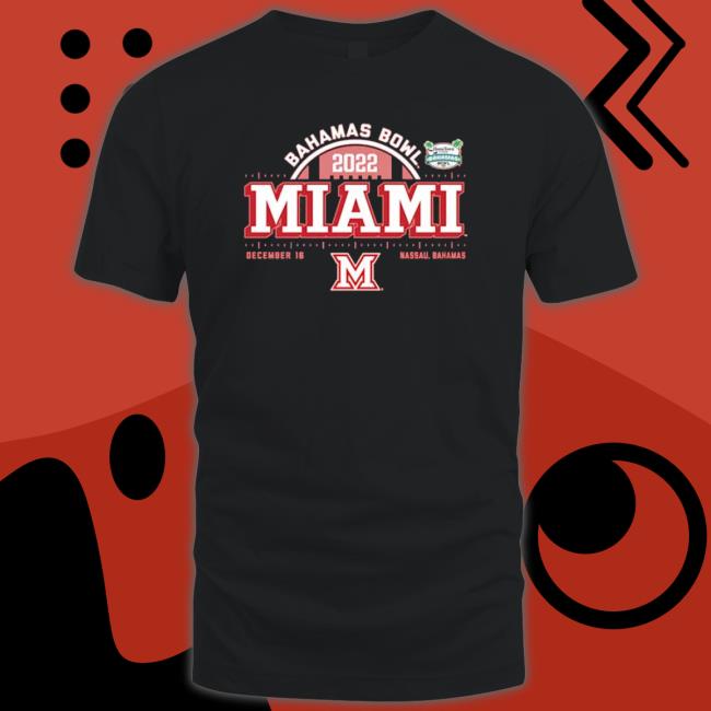 Miami Redhawks Red Bahamas Bowl 2022 Hooded Sweatshirt