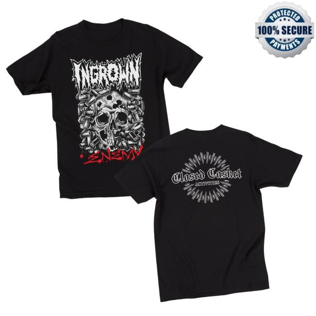 Trending Closed Casket Activities Store Merch Ingrown - Enemy Crewneck Sweatshirt