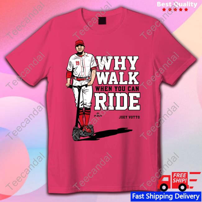 Joey Votto Why Walk When You Can Ride Tank Top Cincyshirts Shop