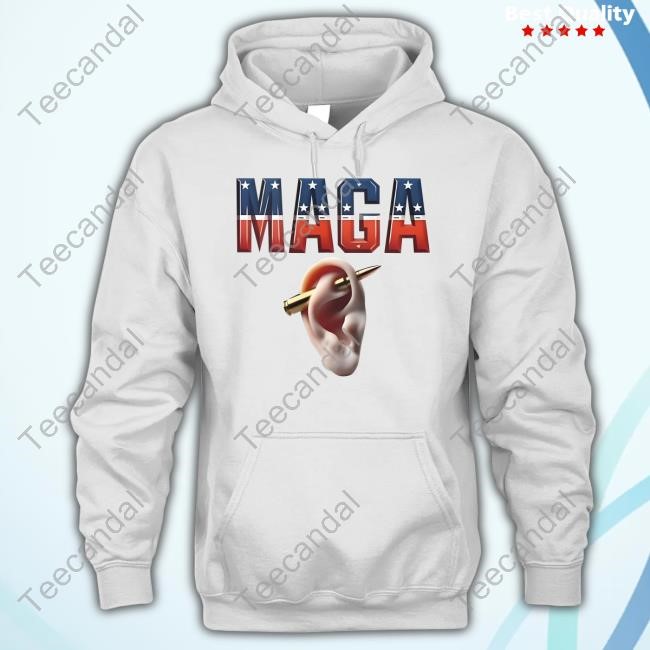 Maga New Piercing Donald Trump Shot Ears Mary Milan T-Shirt,Hoodie,Sweatshirt