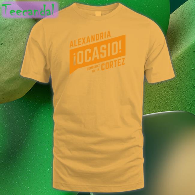 Ocasiocortez Merch Periwinkle Supporter Shirt