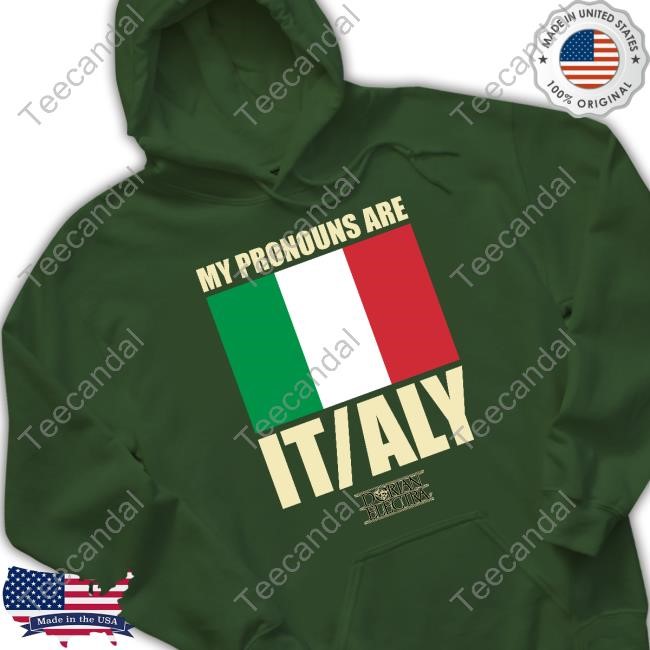 Dorian Electra Merch My Pronouns Are Italy Shirt