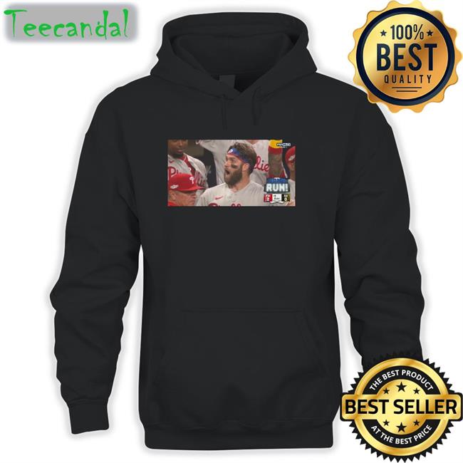 Philadelphia Phillies Bryce Harper’S Reaction Schwarbs Demolished That Baseball Shirt