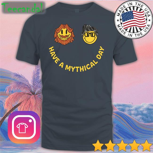 Black Have A Mythical Day Hoodie Mythical Store