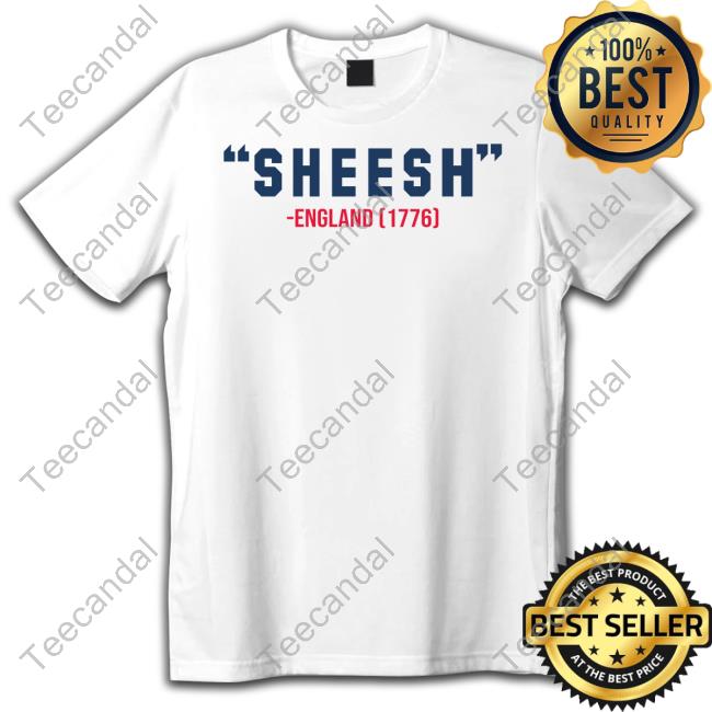 Pardon My Take Sheesh England 1776 Long Sleeve Tee