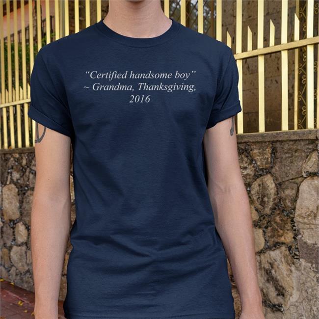 Certified Handsome Boy Grandma Sweatshirt Lucca