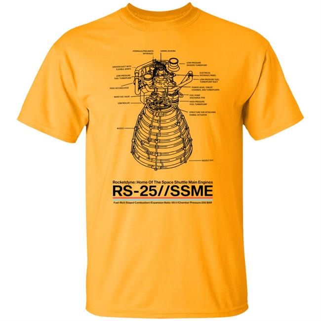 Rs-25 Shirt Everydayastronaut Store Rs-25 Shirt Everydayastronaut Store