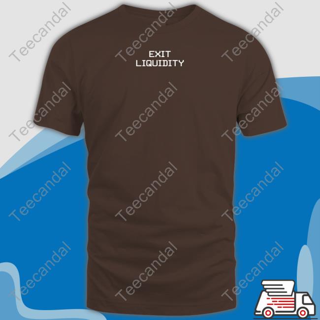 Luke Martin Exit Liquidity Tee Shirt