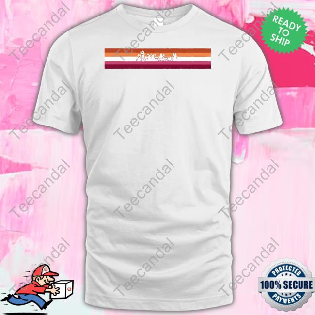 Starsleeps Lesbian Pride Rabbits T-Shirt