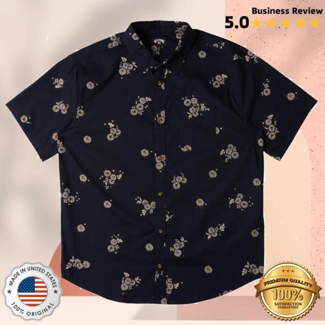 Billabong Sundays Mini Button Down Woven Shirt - Midnight T-Shirt