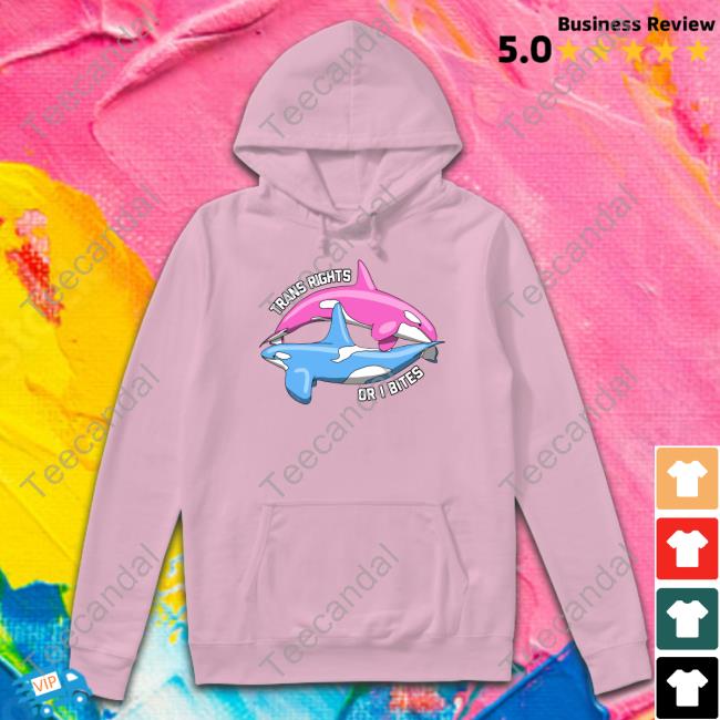 Trans Rights Or I Bites Long Sleeve Tee Shirt