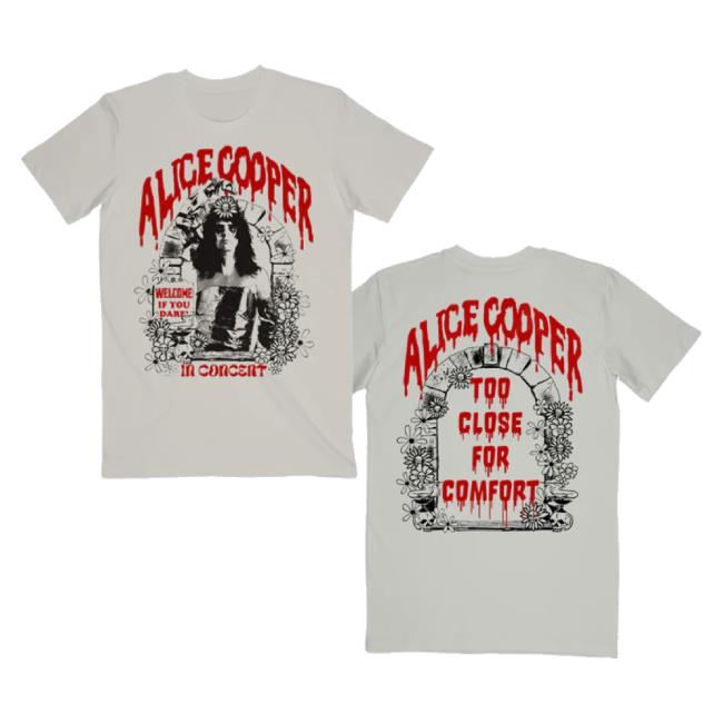 Trending Alice Cooper Merch Store If You Dare Tee Alicecooper Shop