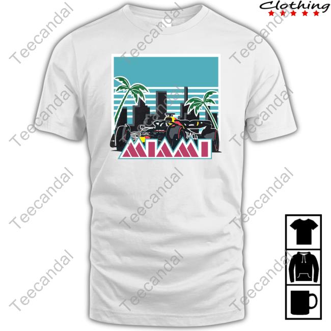 Oracle Red Bull Racing Merch Miami Gp T-Shirt