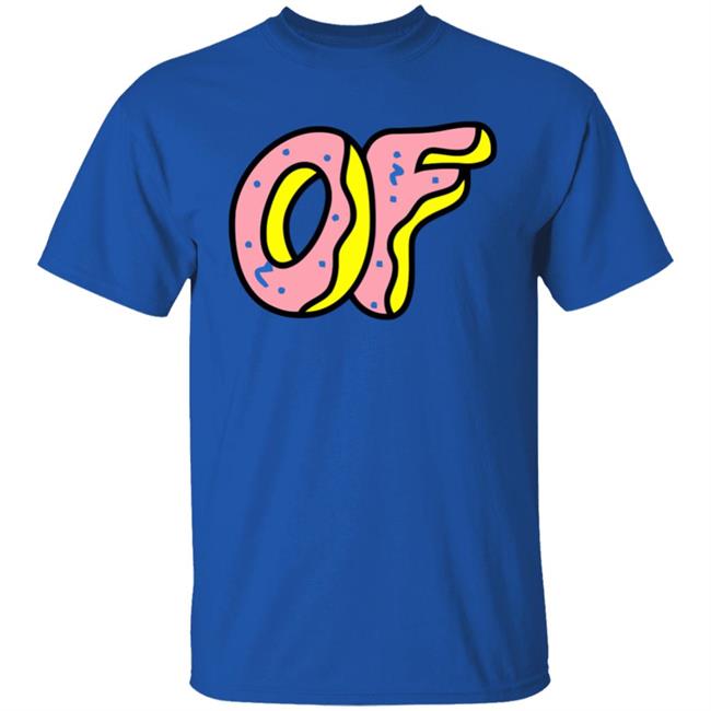 Men's Odd Future Donut Logo Hoodie Red T Shirt Men's Odd Future Donut Logo Hoodie Red T Shirt