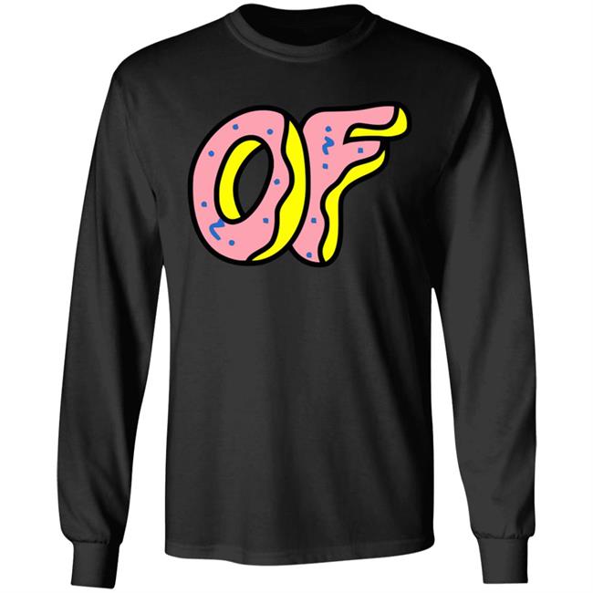 Men's Odd Future Donut Logo Hoodie Red T Shirt Men's Odd Future Donut Logo Hoodie Red T Shirt
