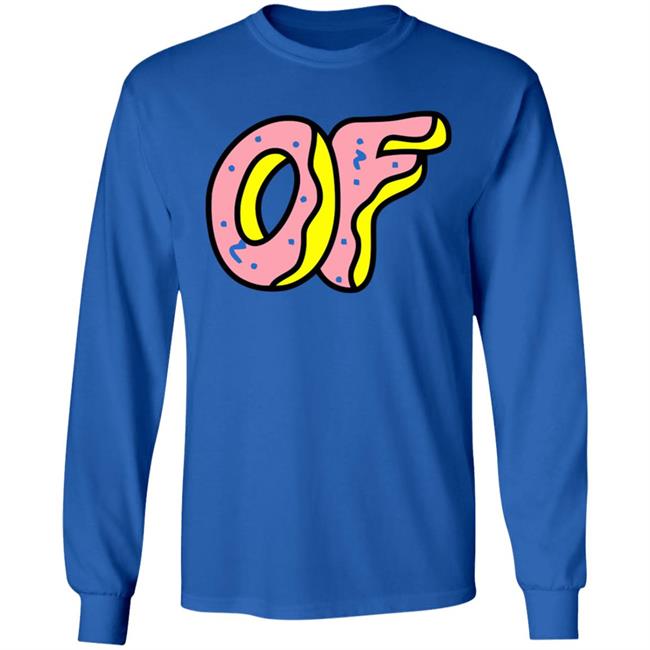 Men's Odd Future Donut Logo Hoodie Red T Shirt Men's Odd Future Donut Logo Hoodie Red T Shirt