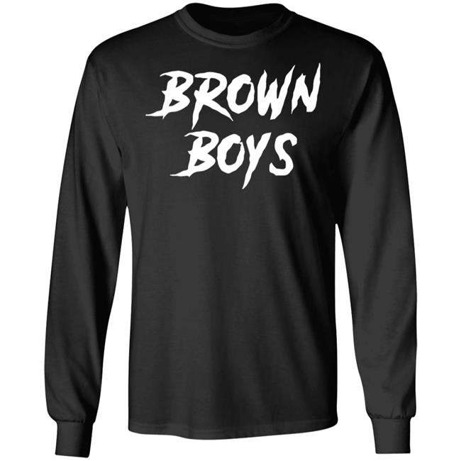 Brown BoysT Shirt black hoodie shirt Brown BoysT Shirt black hoodie shirt