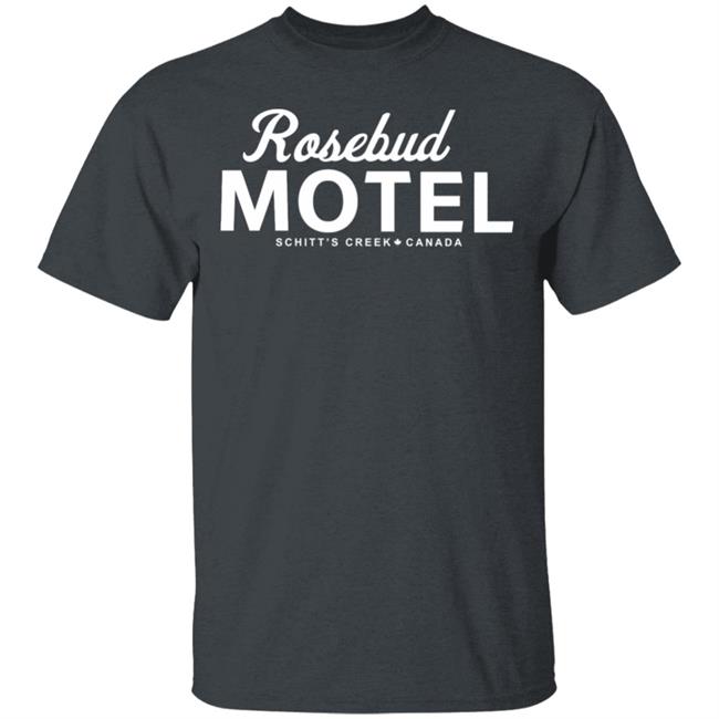 THE ROSEBUD MOTEL SHIRT Red hoodie sweatshirt THE ROSEBUD MOTEL SHIRT Red hoodie sweatshirt