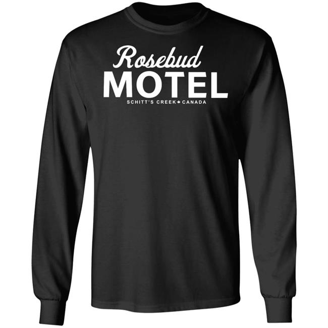 THE ROSEBUD MOTEL SHIRT Red hoodie sweatshirt THE ROSEBUD MOTEL SHIRT Red hoodie sweatshirt