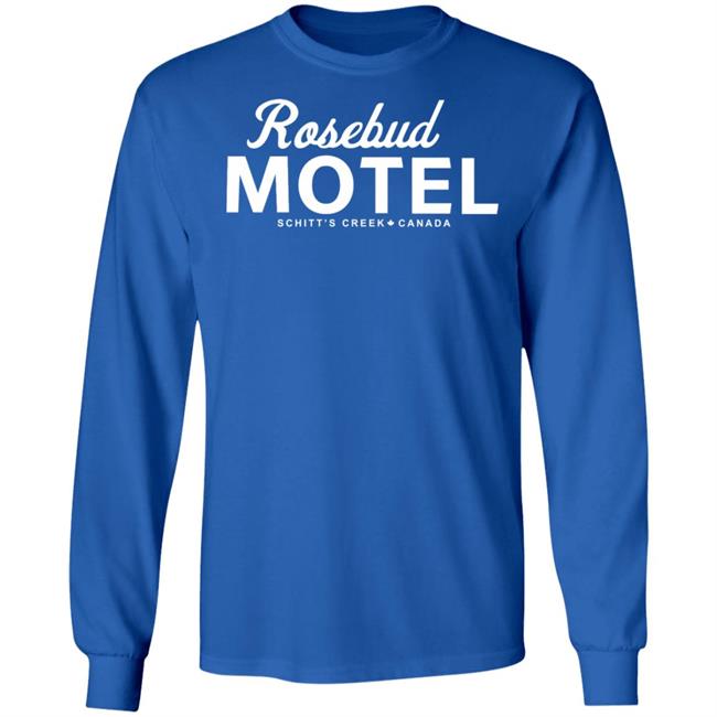 THE ROSEBUD MOTEL SHIRT Red hoodie sweatshirt THE ROSEBUD MOTEL SHIRT Red hoodie sweatshirt