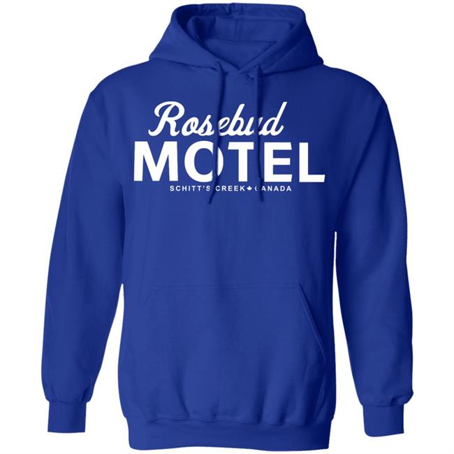 THE ROSEBUD MOTEL SHIRT Red hoodie sweatshirt THE ROSEBUD MOTEL SHIRT Red hoodie sweatshirt