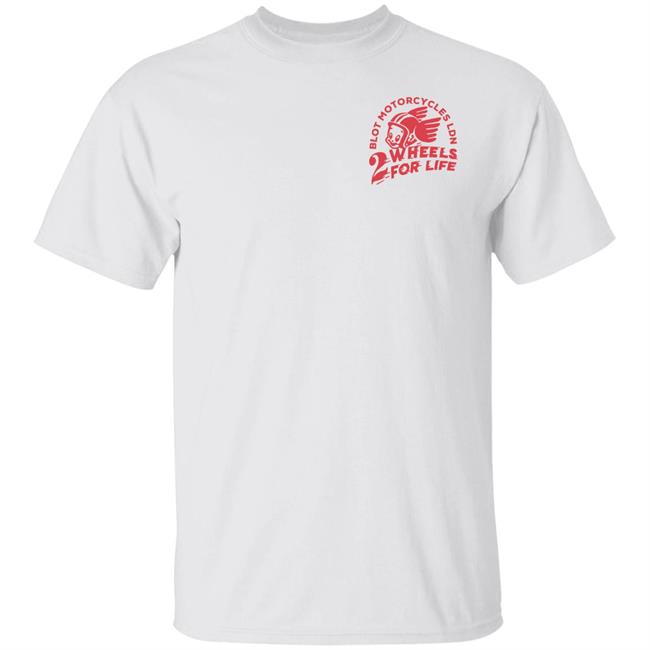 Forever Two Wheels - 2 Wheels for Life x Bolt tee shirt