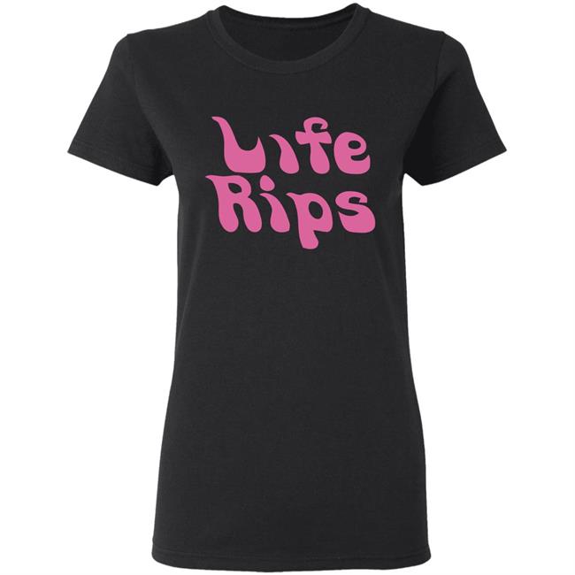 Life Rips White Black hoodie Life Rips White Black hoodie