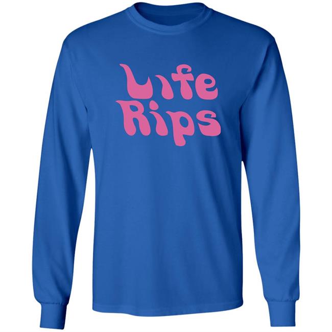 Life Rips White Black hoodie Life Rips White Black hoodie
