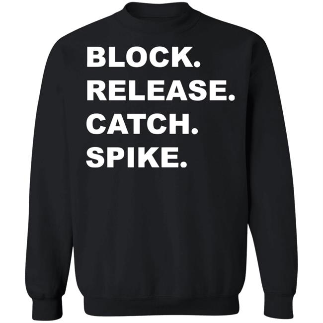 Block Release Catch Spike T Shirt Black Hoodie Swetshirt Block Release Catch Spike T Shirt Black Hoodie Swetshirt