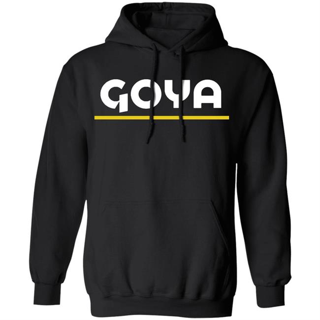 GOYA shirt black hoodie sweatshirt GOYA shirt black hoodie sweatshirt