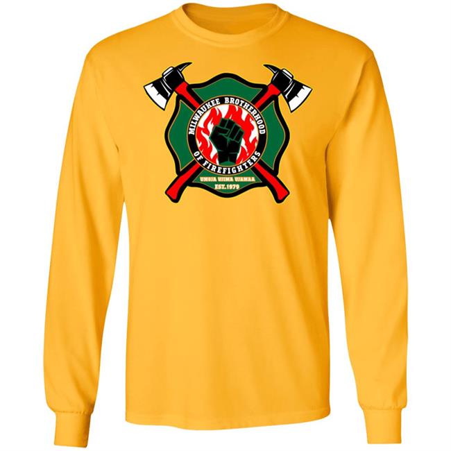 milwaukee brotherhood of firefighters t shirt white hoodie sweatshirt milwaukee brotherhood of firefighters t shirt white hoodie sweatshirt
