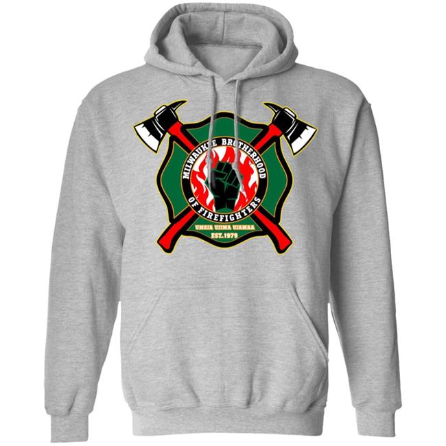 milwaukee brotherhood of firefighters t shirt white hoodie sweatshirt milwaukee brotherhood of firefighters t shirt white hoodie sweatshirt