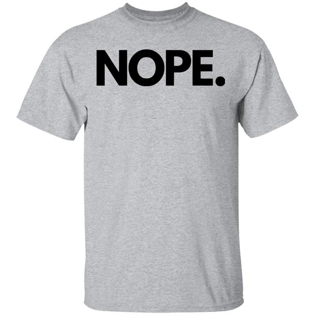 nope shirt white hoodie sweatshirt nope shirt white hoodie sweatshirt