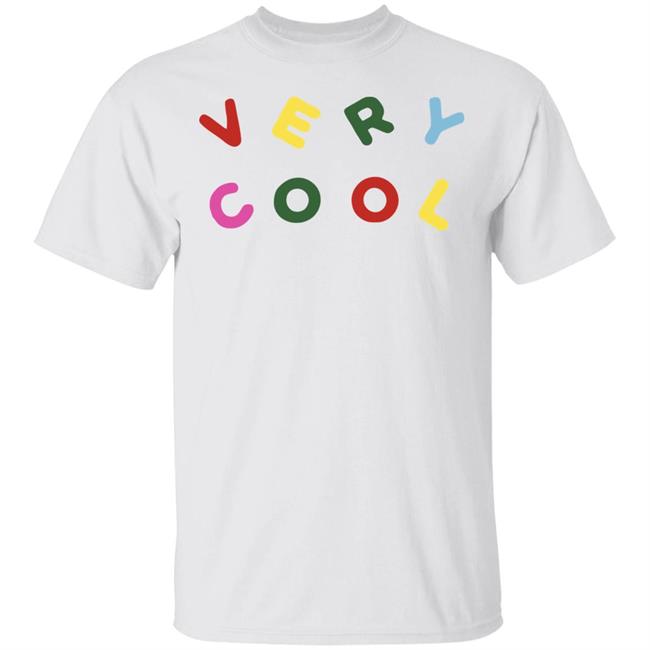VERY COOL shirt white hoodie t shirt