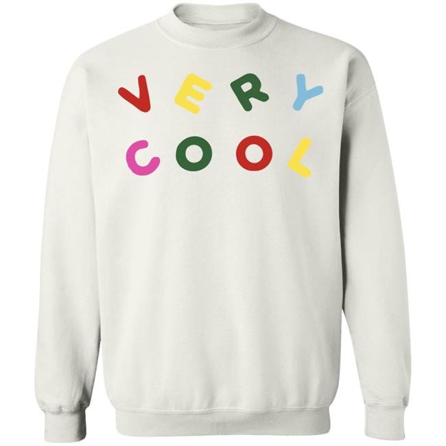 VERY COOL shirt white hoodie t shirt VERY COOL shirt white hoodie t shirt