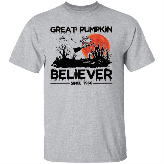 great pumpkin believer since 1966 t shirt white hoodie sweatshirt great pumpkin believer since 1966 t shirt white hoodie sweatshirt