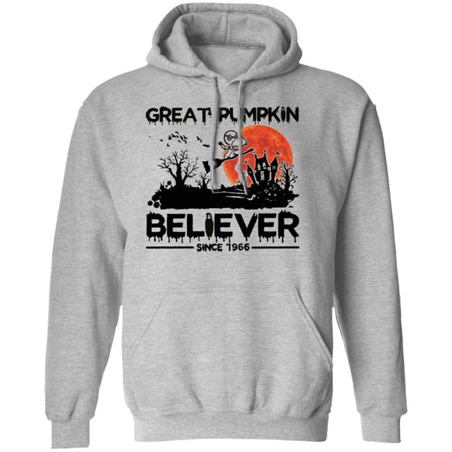 great pumpkin believer since 1966 t shirt white hoodie sweatshirt great pumpkin believer since 1966 t shirt white hoodie sweatshirt