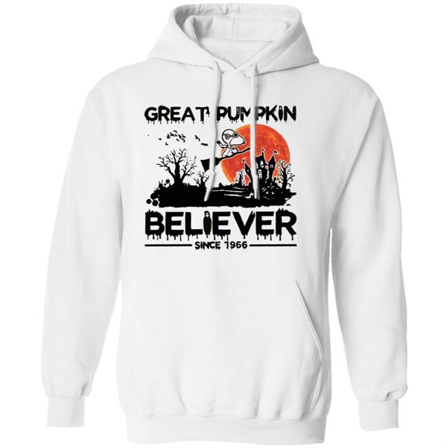 great pumpkin believer since 1966 t shirt white hoodie sweatshirt great pumpkin believer since 1966 t shirt white hoodie sweatshirt