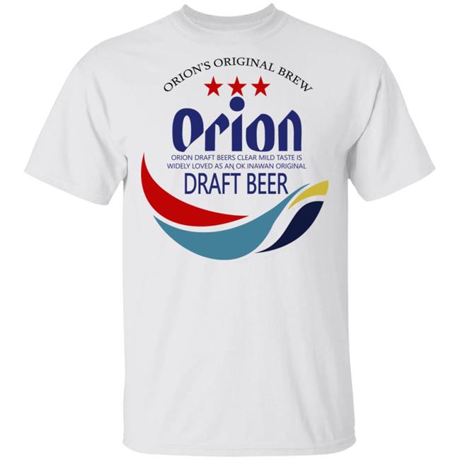 orion beer t shirt white hoodie sweatshirt