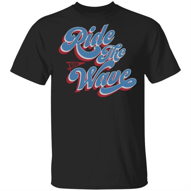Ride the Wave shirt black hoodie sweatshirt