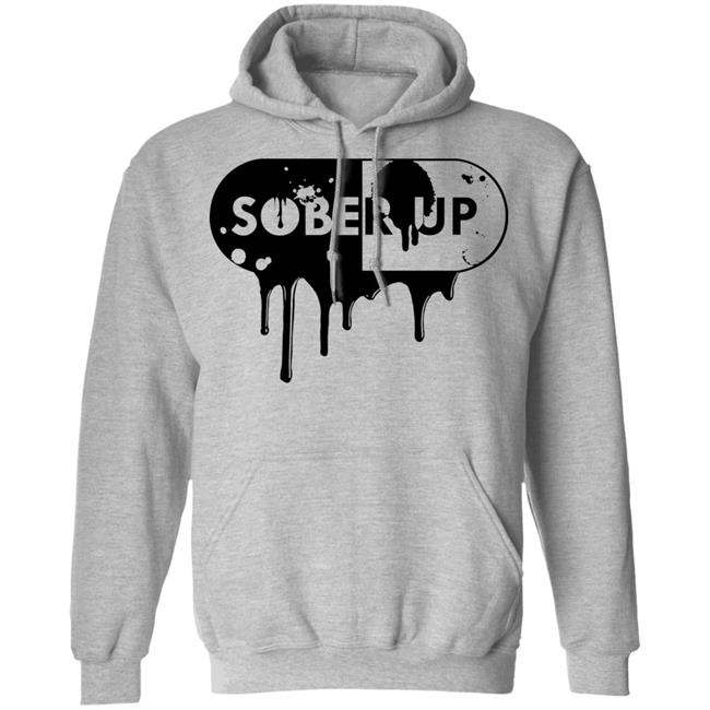 Sober Up Records T Shirt White Hoodie Shirt Sober Up Records T Shirt White Hoodie Shirt