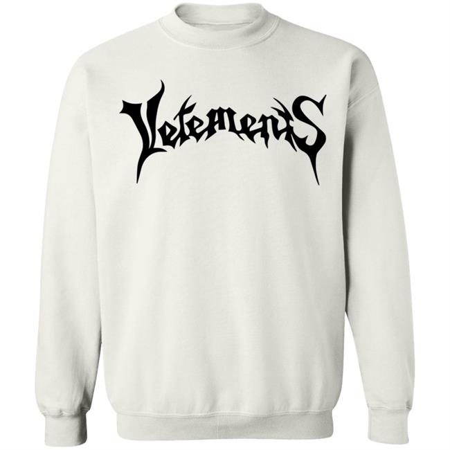 Vetements T Shirt White Hoodie Shirt Vetements T Shirt White Hoodie Shirt