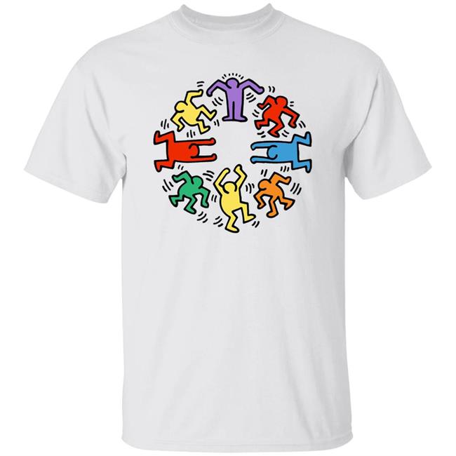 Keith Haring White Sweatshirt