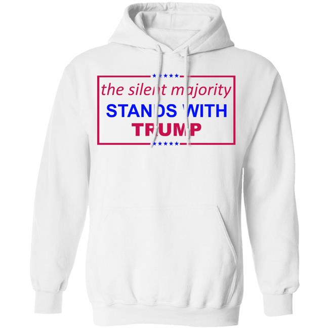 The Silent Majority Stands With Trump T-Shirt The Silent Majority Stands With Trump T-Shirt