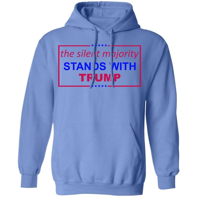 The Silent Majority Stands With Trump T-Shirt The Silent Majority Stands With Trump T-Shirt