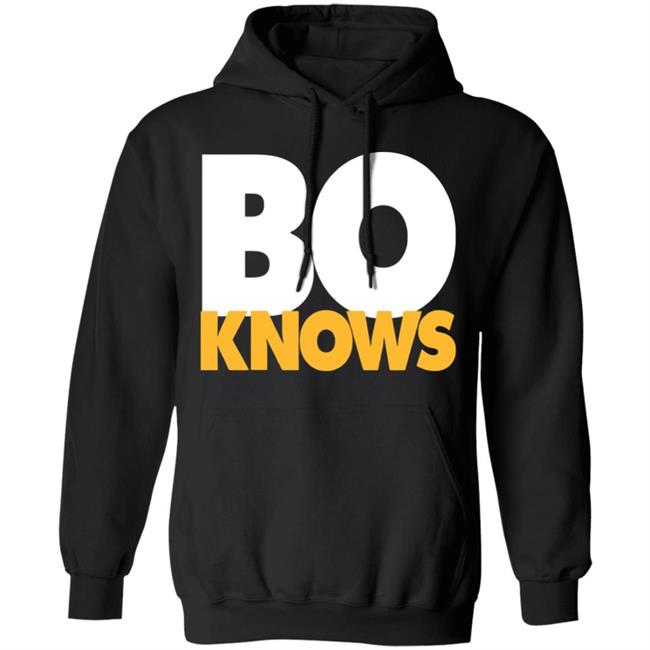 Bo Knows Bold Block T Shirt Bo Knows Bold Block T Shirt