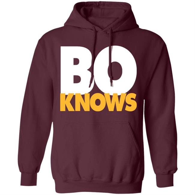 Bo Knows Bold Block T Shirt Bo Knows Bold Block T Shirt