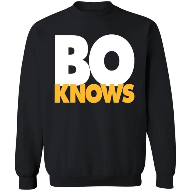 Bo Knows Bold Block T Shirt Bo Knows Bold Block T Shirt