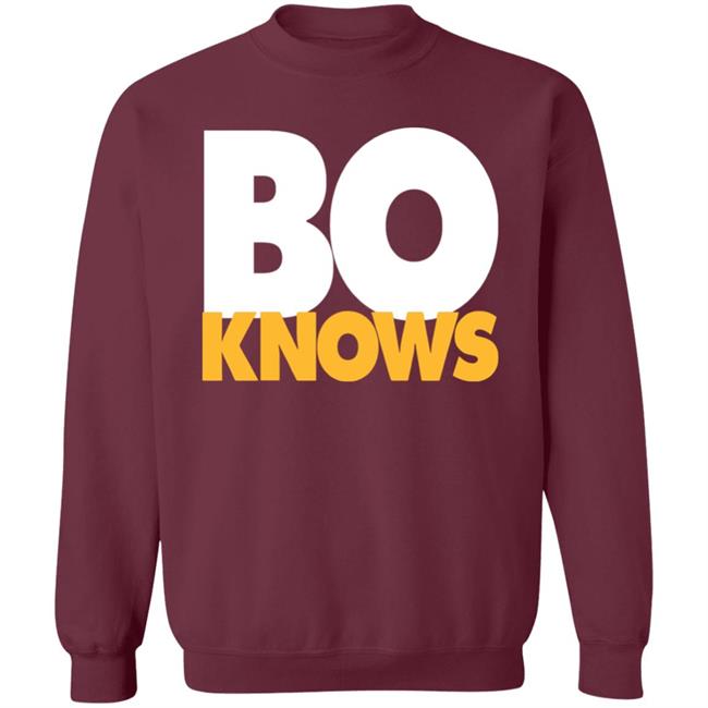 Bo Knows Bold Block T Shirt Bo Knows Bold Block T Shirt