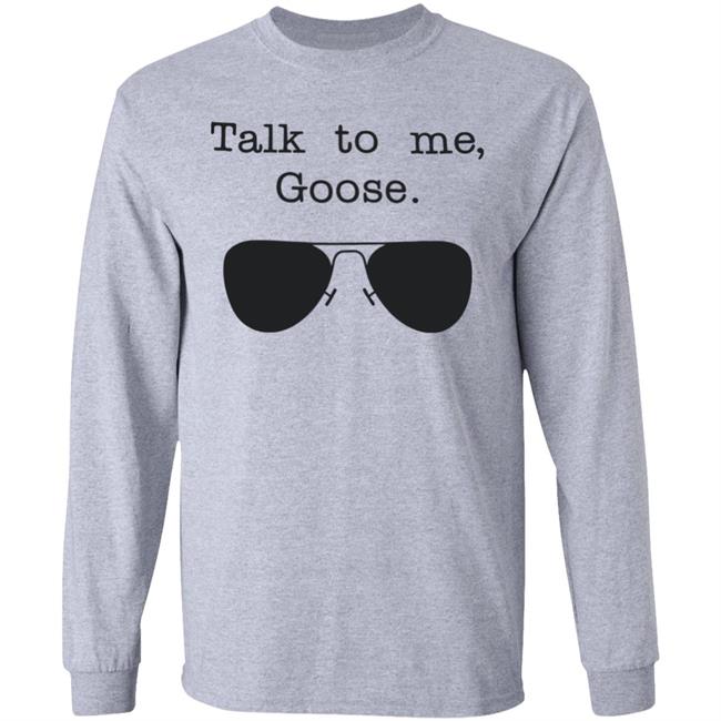 Funny Talk To Me Goose T Shirt White Hoodie Sweatshirt Funny Talk To Me Goose T Shirt White Hoodie Sweatshirt